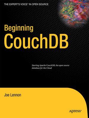 cover image of Beginning CouchDB